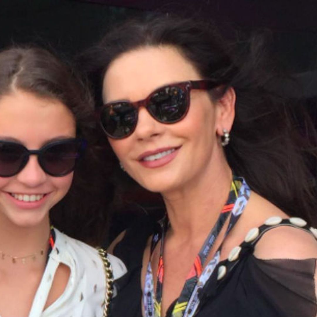 Catherine Zeta-Jones’ daughter Carys is all grown up and the double of her famous mum