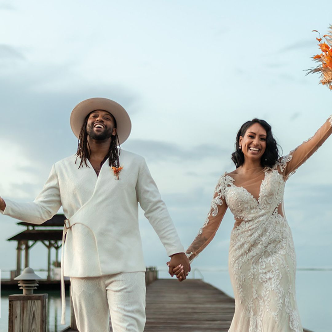 Exclusive: Inside JLS star Oritsé Williams and Kazz Kumar's magical wedding in Jamaica