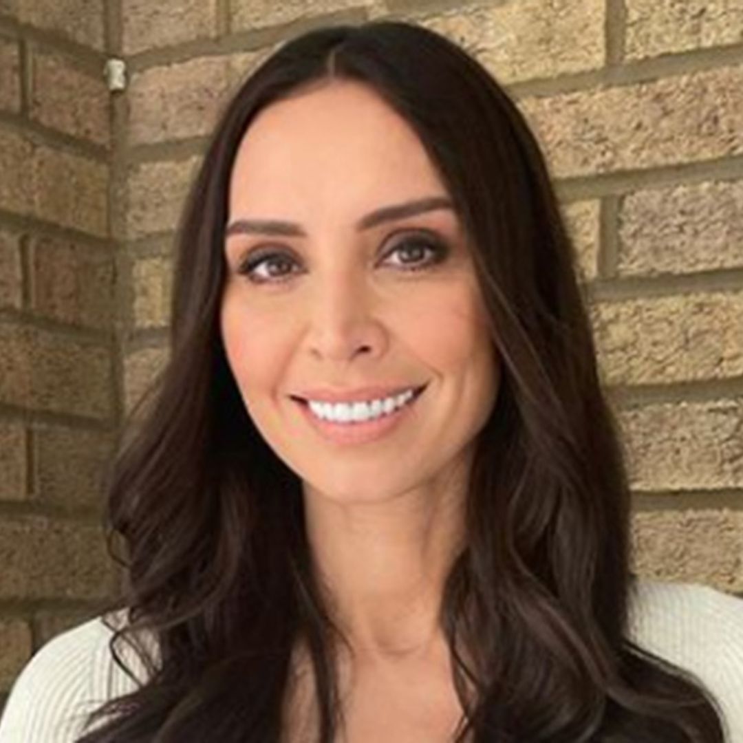 Christine Lampard's pleated skirt has the seal of approval from Instagram fans