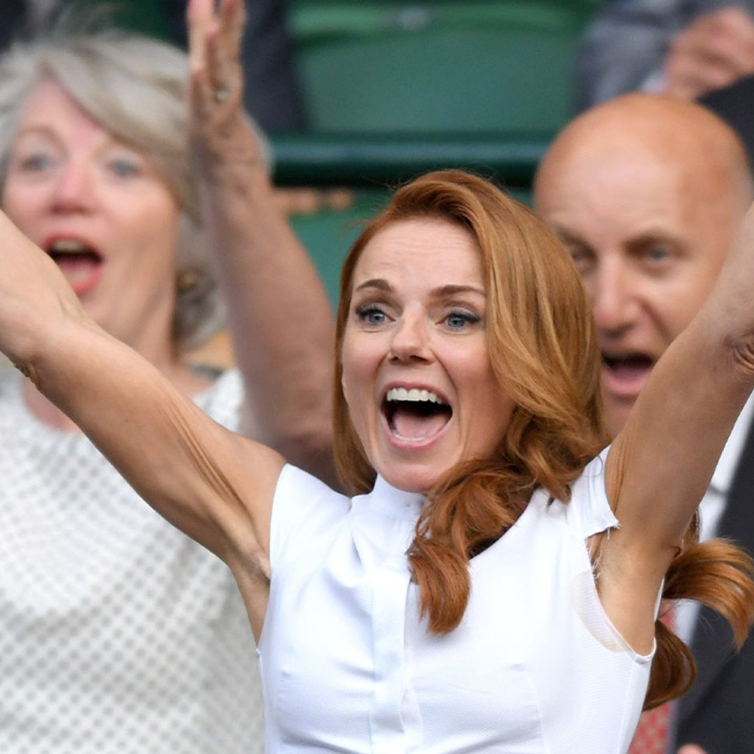 Geri Horner debuts unique garden feature straight out of a storybook