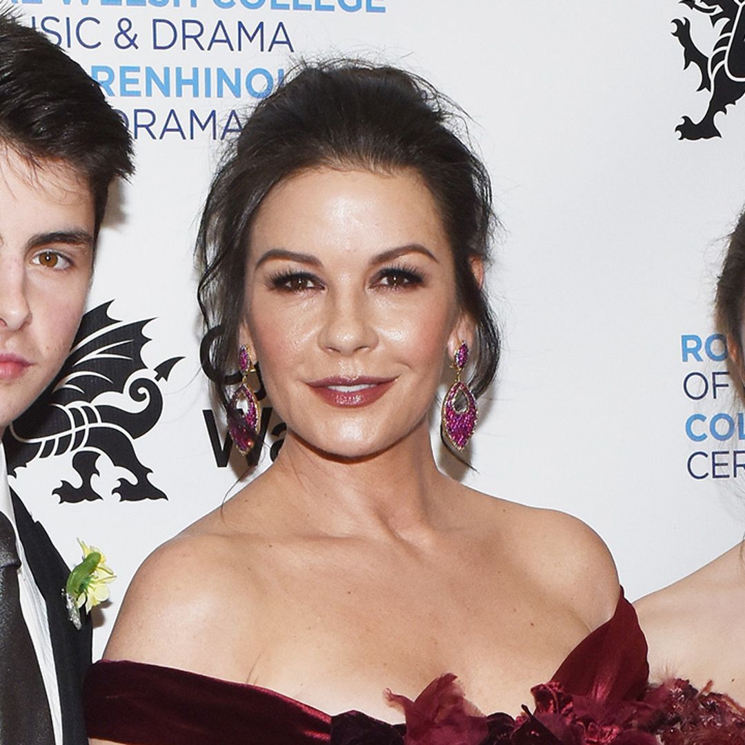 Catherine Zeta-Jones issues emotional public plea to her kids with Michael Douglas