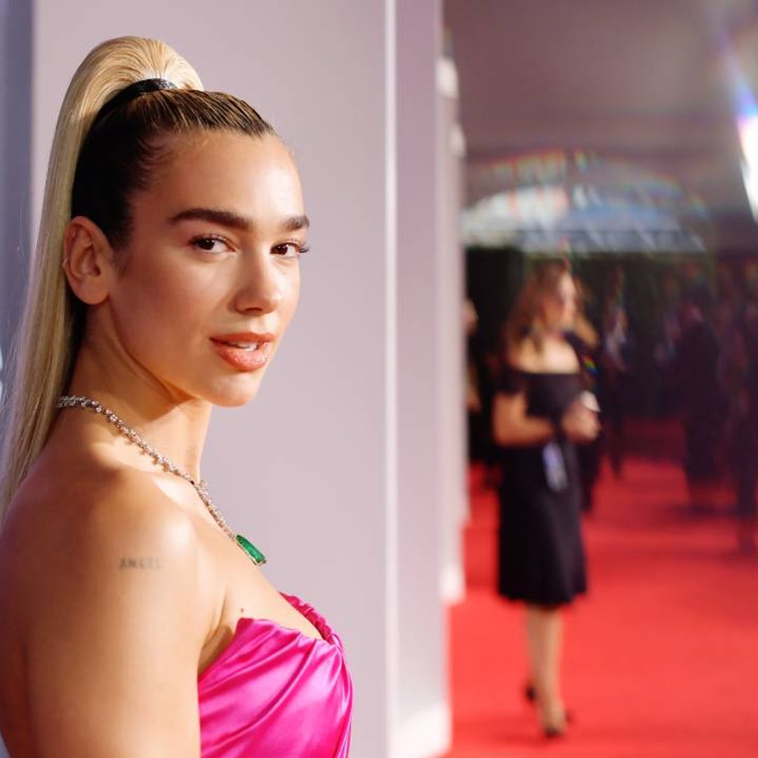 Dua Lipa shows off her natural beauty in a figure-flattering LBD we want too