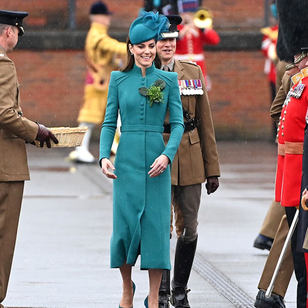 Princess Kate's royal first as she celebrates St Patrick's Day with Prince William - best photos