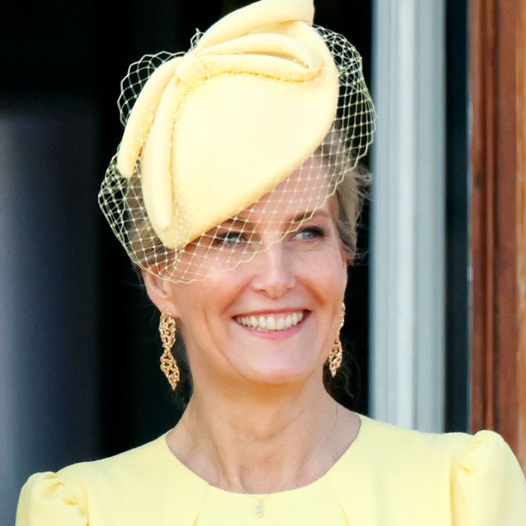 Duchess Sophie is a ray of sunshine in cinched dress and £25k diamonds