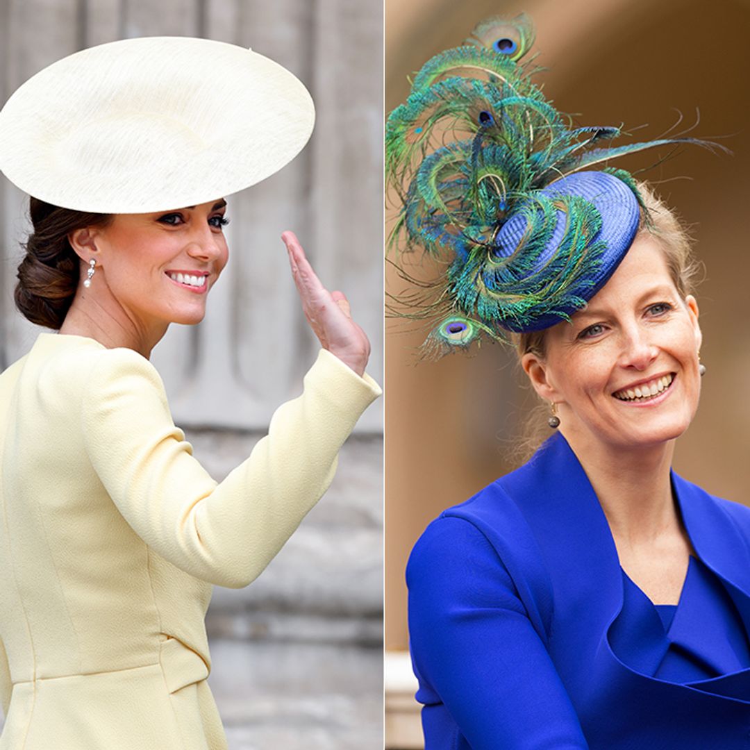 Battle of the royal hats! Princess Kate, Duchess Sophie and more