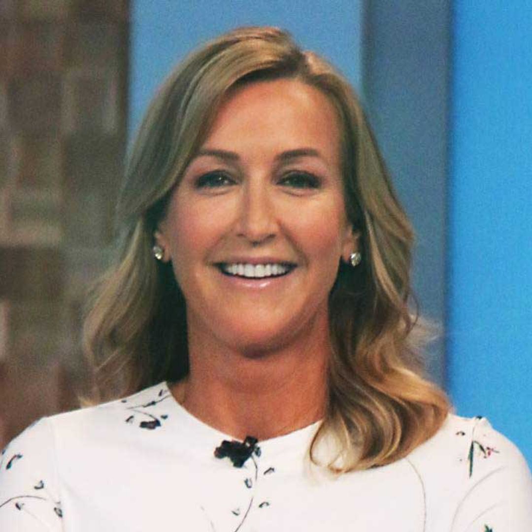 Lara Spencer looks to be having the time of her life at Wimbledon