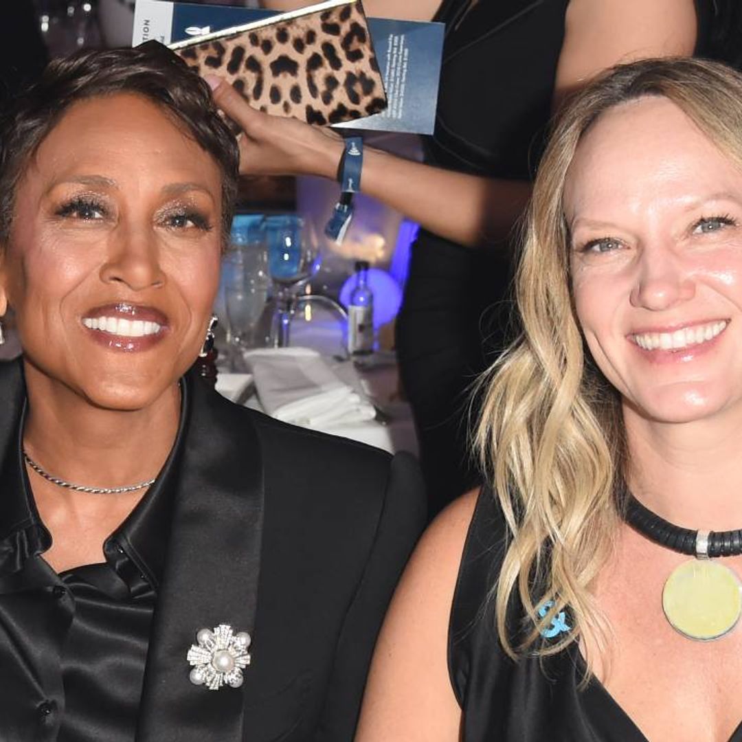 GMA's Robin Roberts surprises partner Amber with show-stopping birthday cake