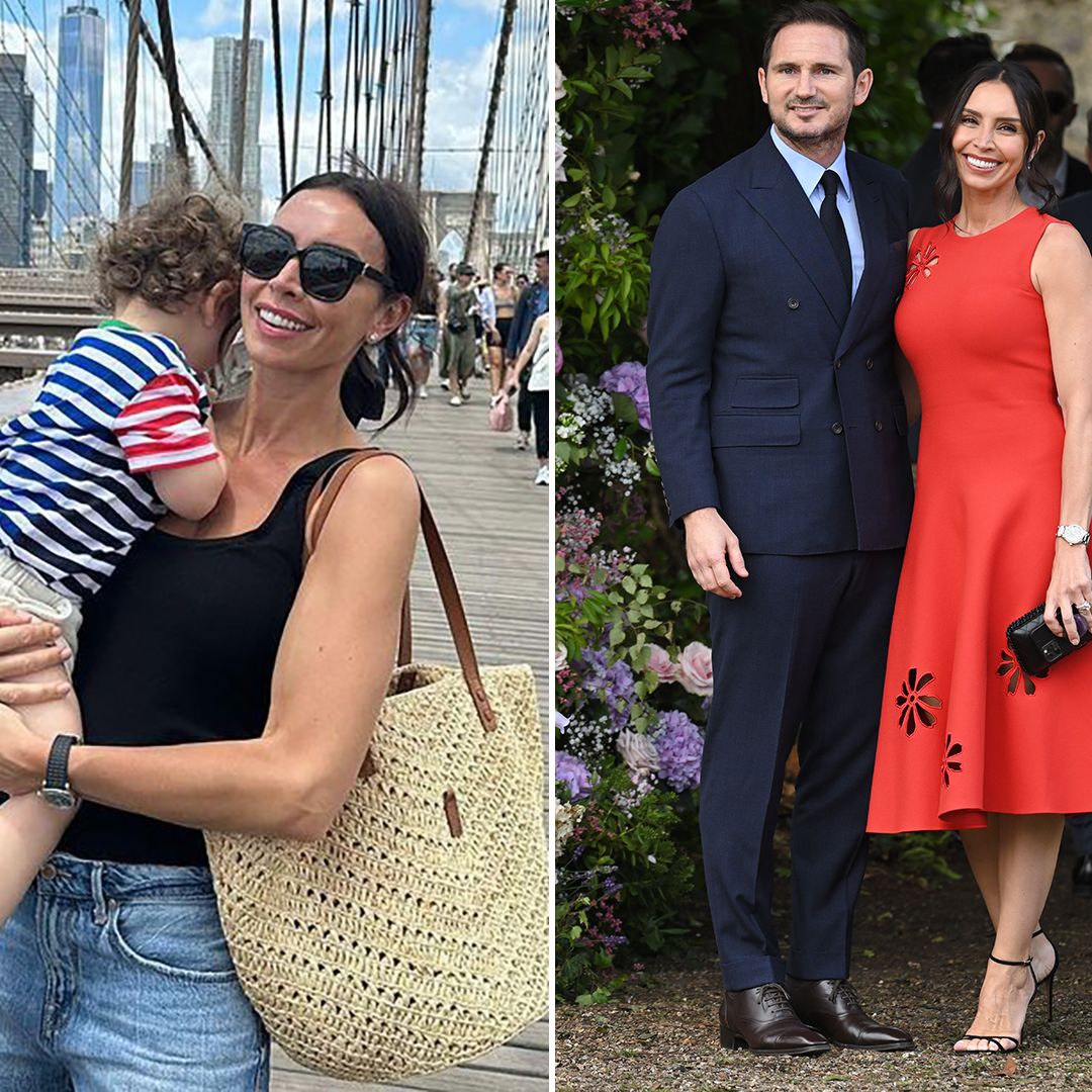 Christine Lampard and husband Frank's ultra-rare photos of mini-me children Patricia and Freddie