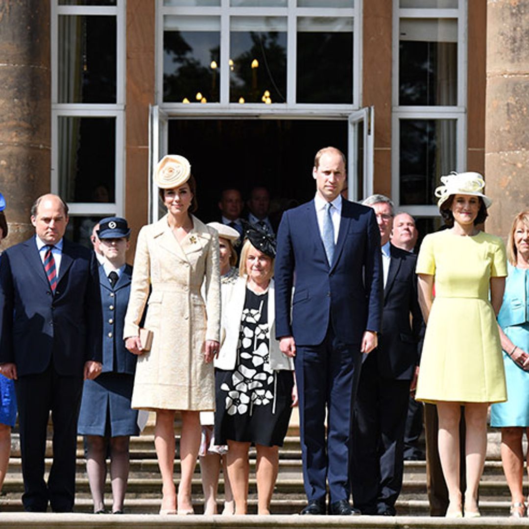 Prince William and Kate are guests of honour at garden party in Northern Ireland