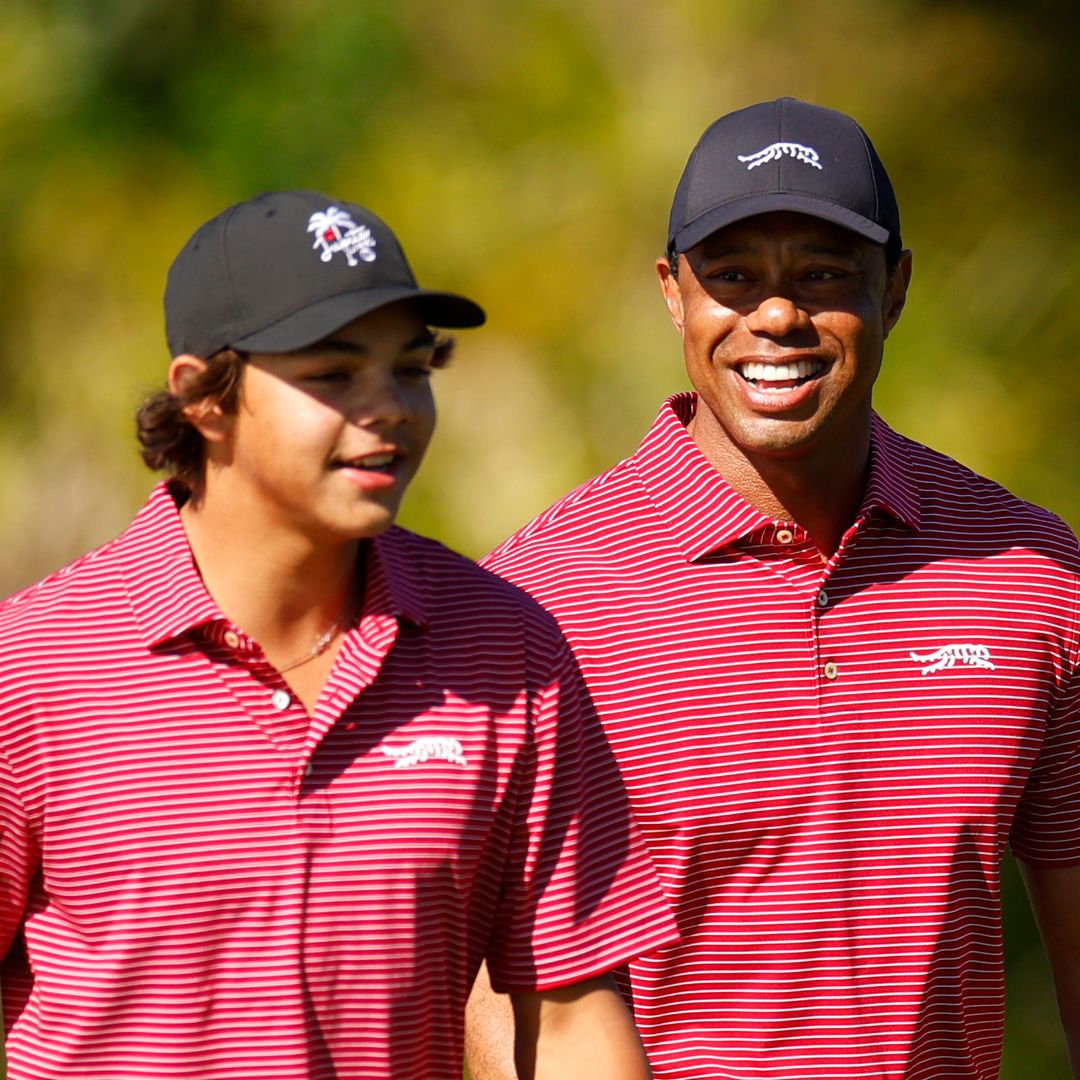 Tiger Woods' son's body transformation as he continues dad's legacy
