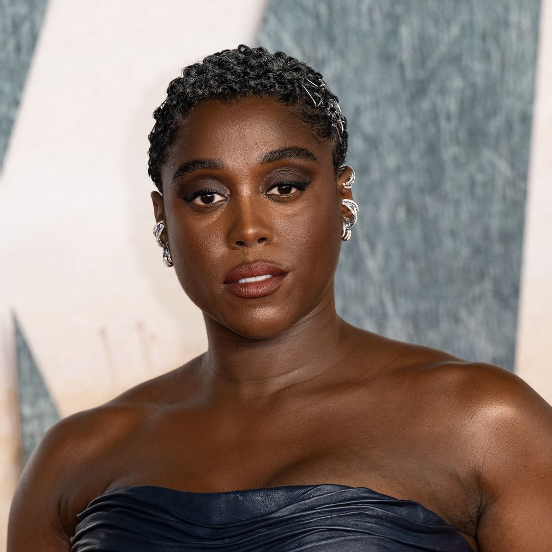 Lashana Lynch glows in pregnancy-friendly dress for rare appearance with husband