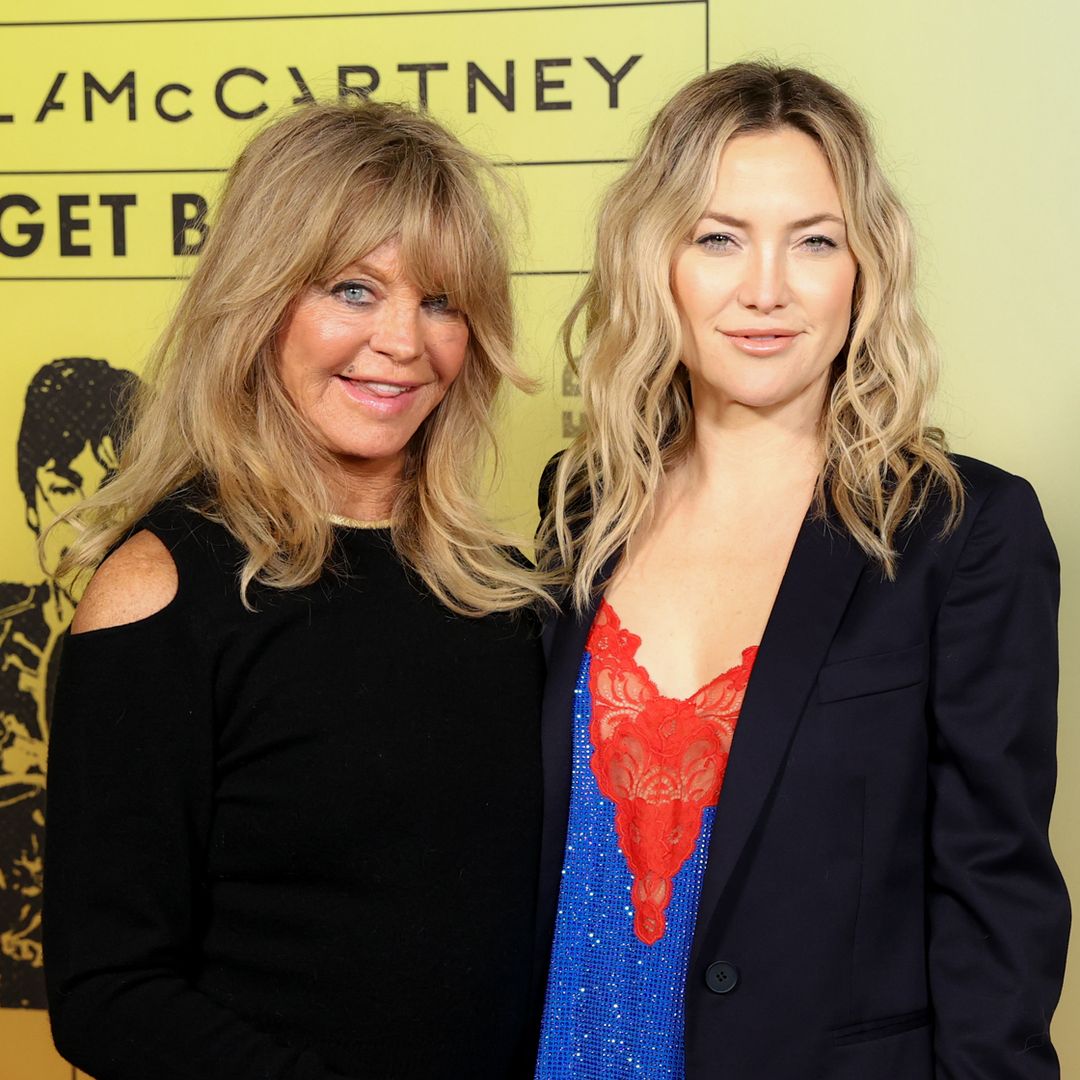 Goldie Hawn's oldest grandson twins with baby sister in adorable video with mom Kate Hudson