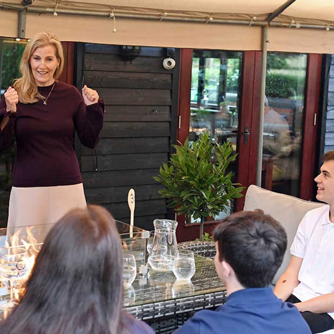 The Countess of Wessex makes surprise visit to local Surrey pub