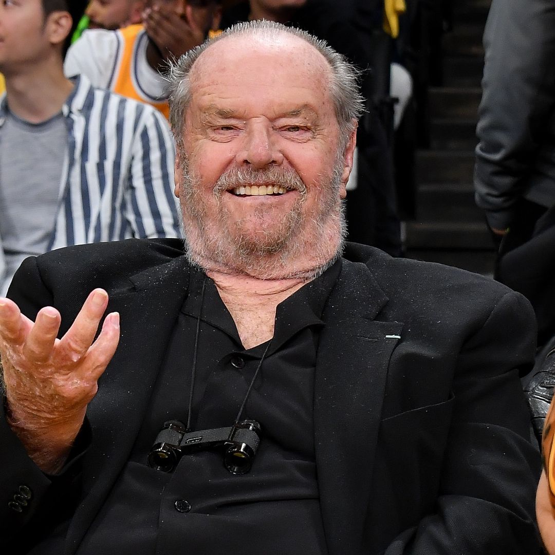 Jack Nicholson shocks fans at Lakers game as he is joined by youngest son Ray