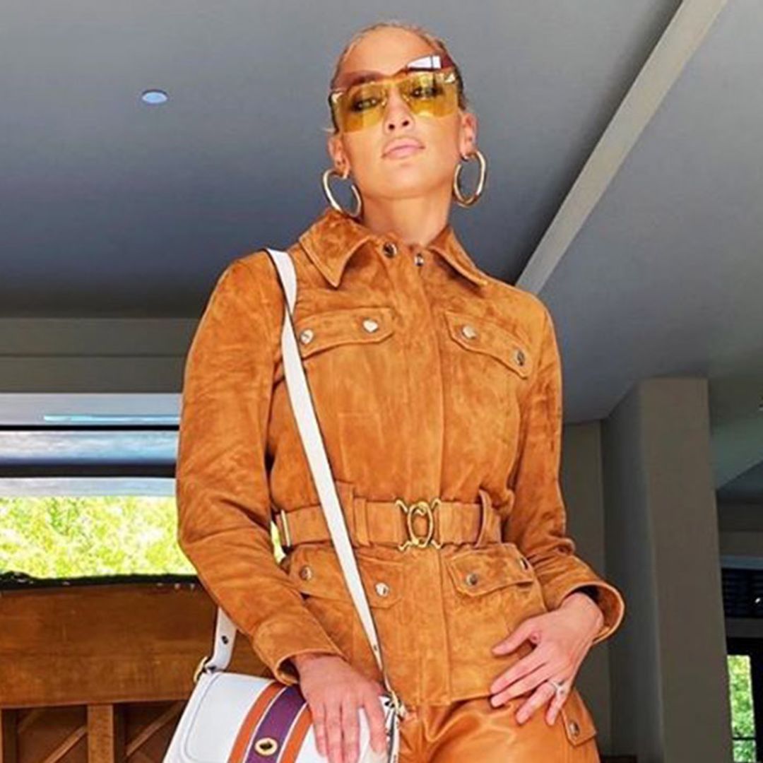 Jennifer Lopez just wore the most glamorous lockdown outfit you've EVER seen