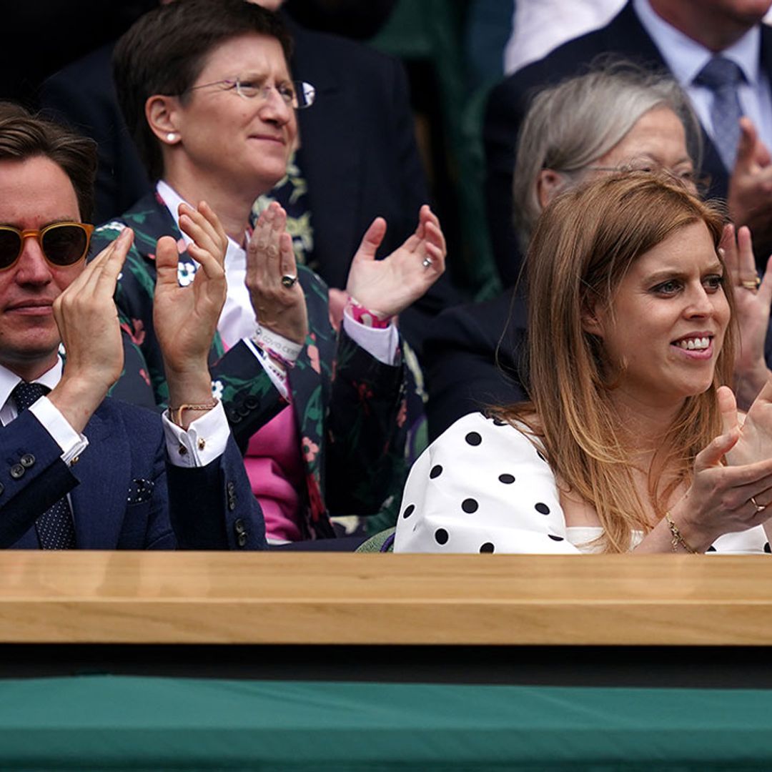 Princess Beatrice and Edoardo join Countess of Wessex at Wimbledon - best photos