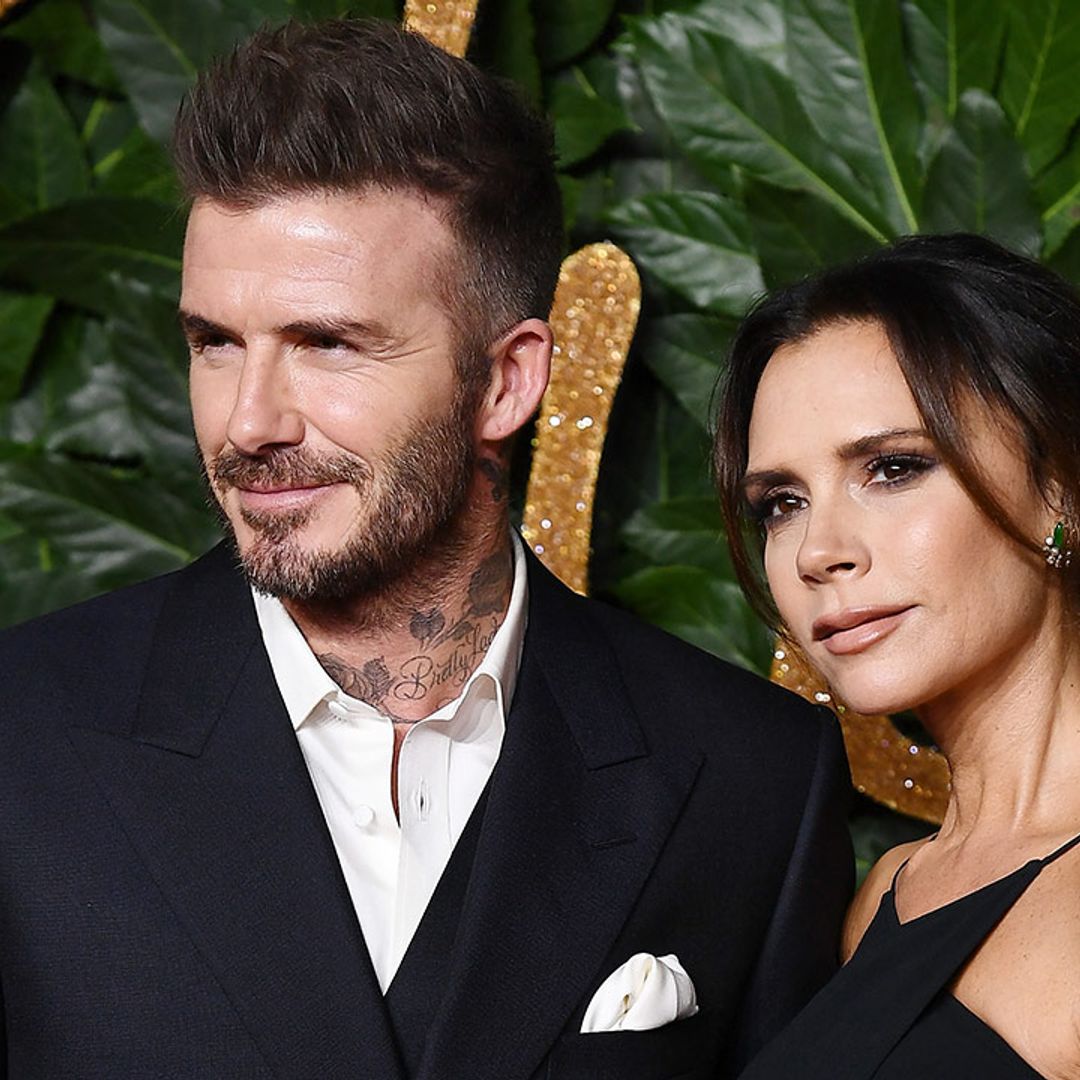 David and Victoria Beckham's daughter Harper in awe as family welcome new addition