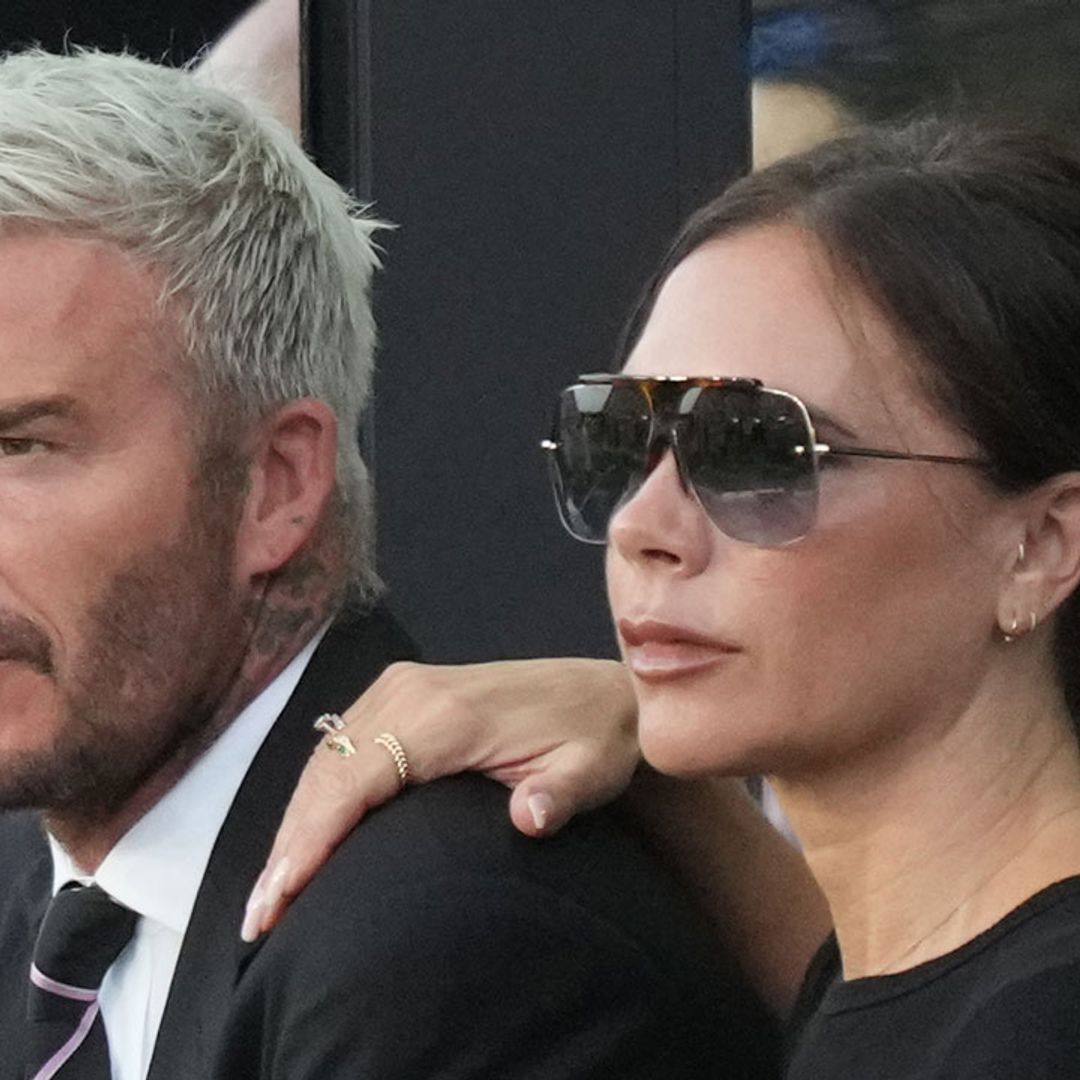 Victoria Beckham reacts to David's unexpected new career move
