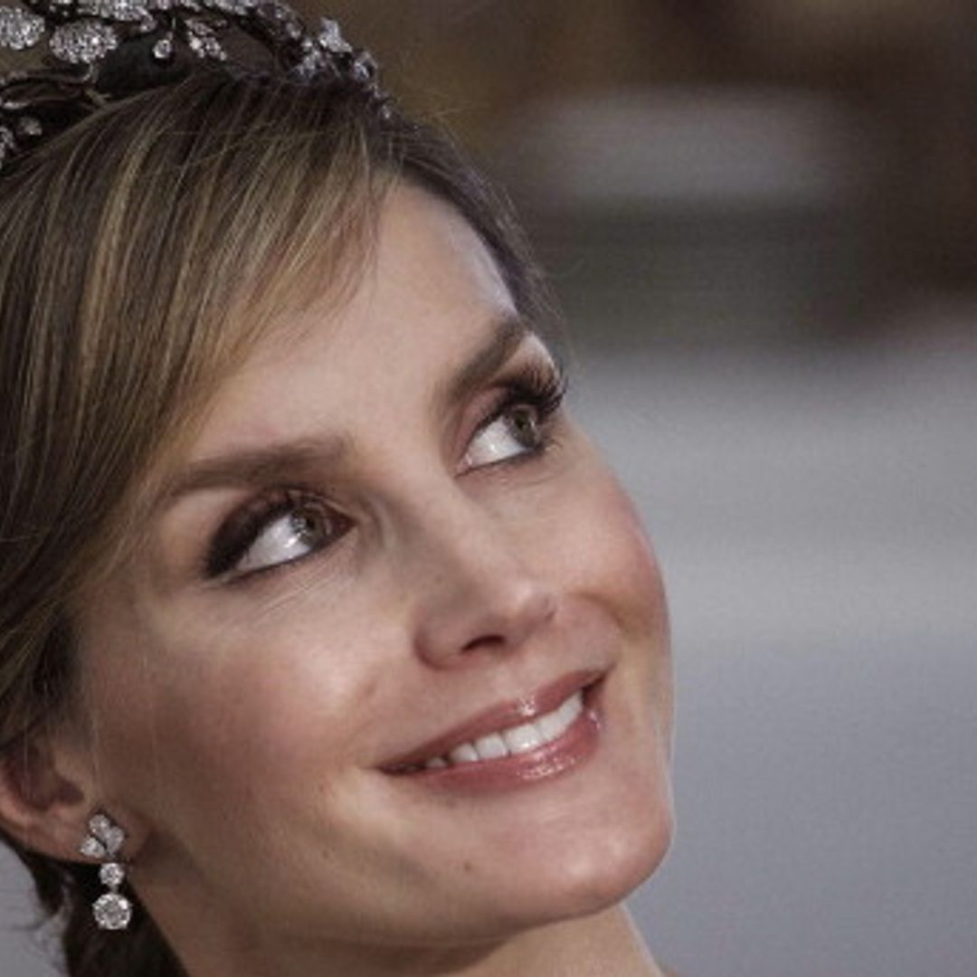 Queen Letizia's favorite tiara belongs to her mother-in-law Queen Sofia