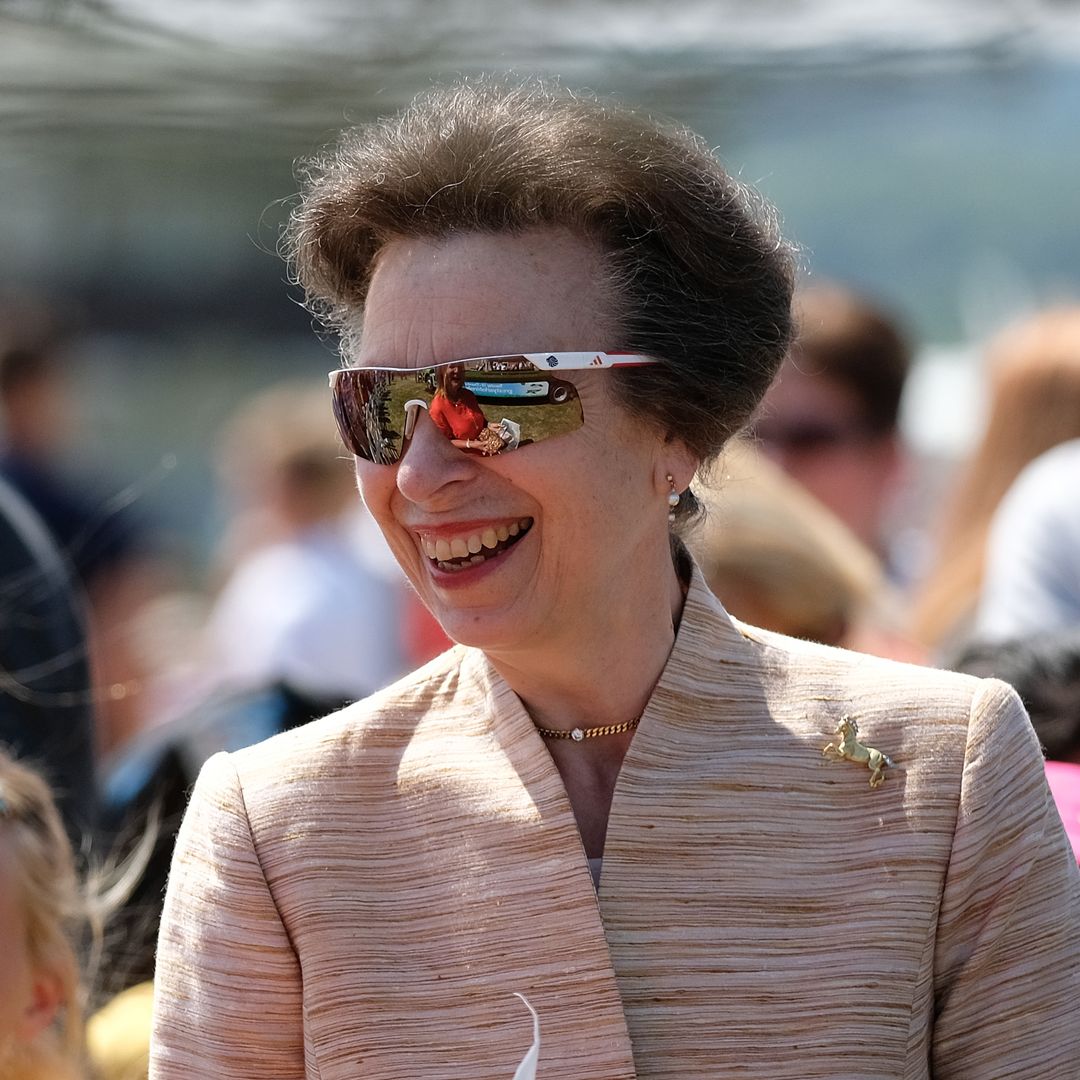 Princess Anne surprises in off-duty look wearing Adidas trainers and bucket hat