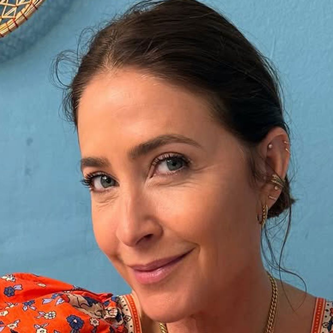 I've found Lisa Snowdon's tie-front top on sale - and it's ideal for this weird weather