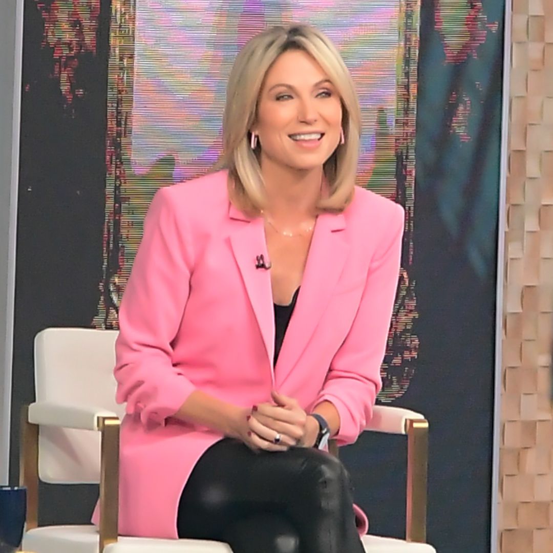 Amy Robach reacts to unexpected live TV moment involving former GMA co-star