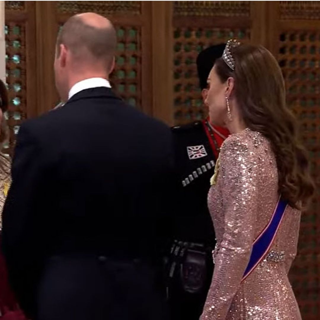 The Prince and Princess of Wales wow at Crown Prince Hussein and Rajwa's wedding banquet