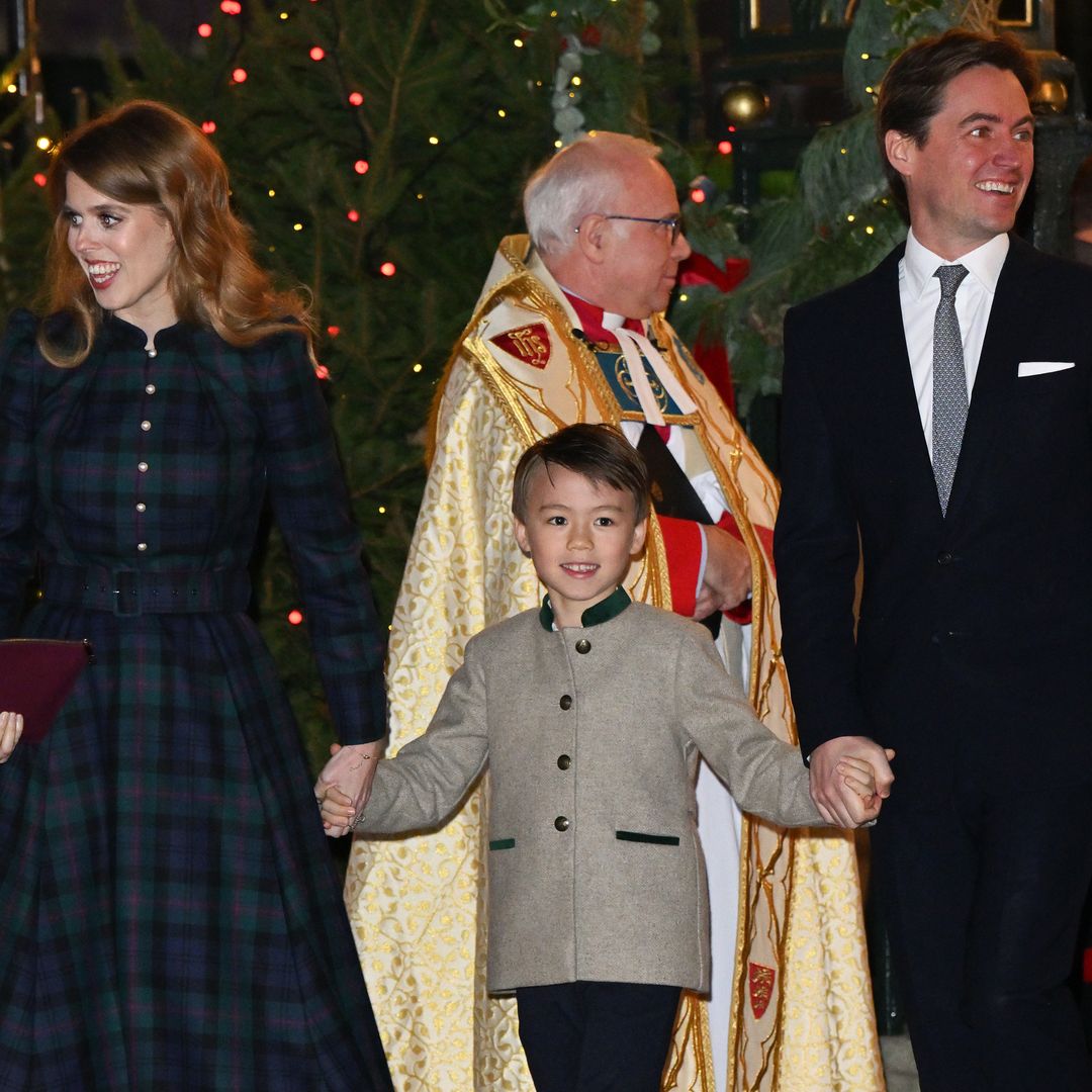 Princess Beatrice's stepson Wolfie's spectacular Christmas tree has to be seen to be believed