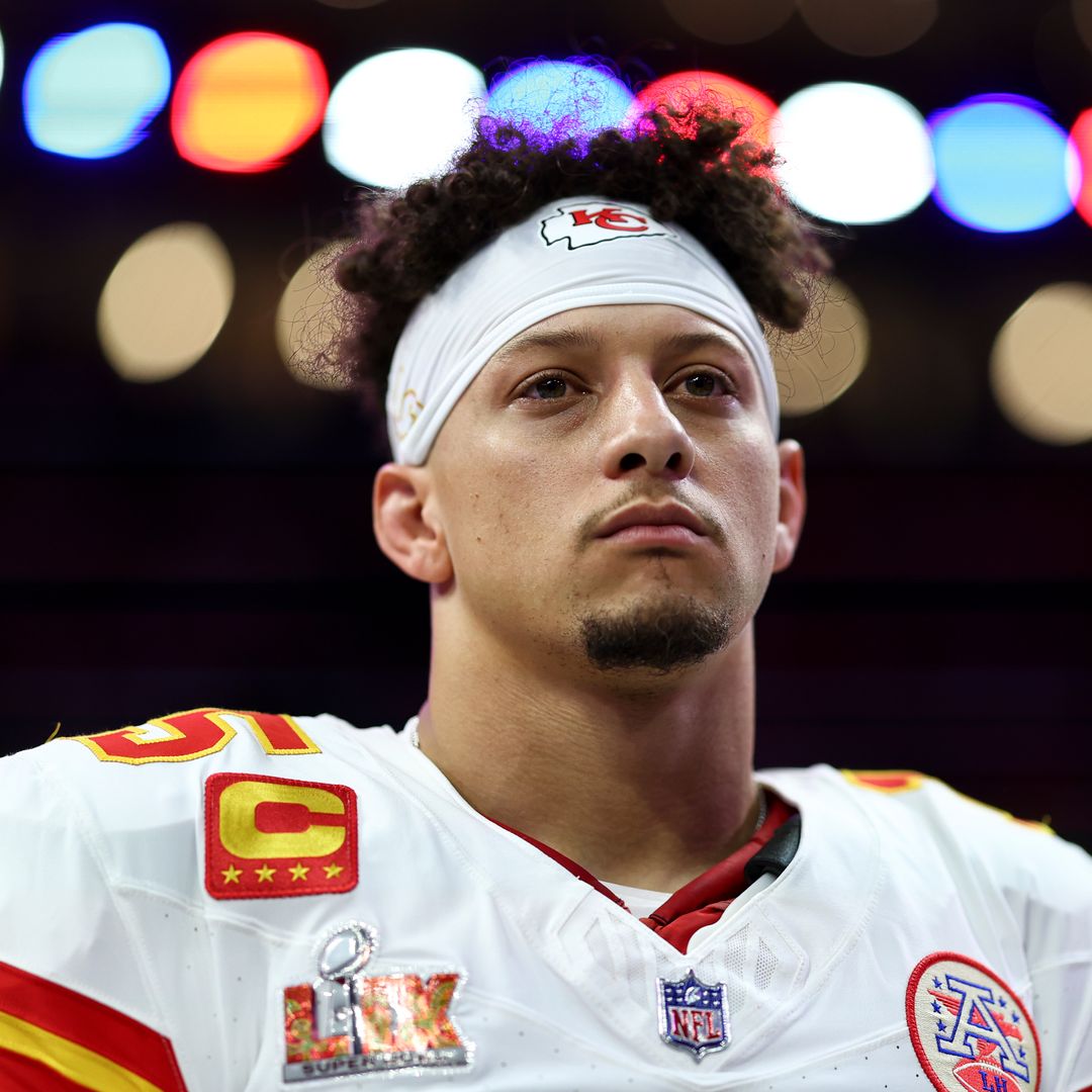 Patrick Mahomes' new look divides fans as he reemerges after Super Bowl loss for family party