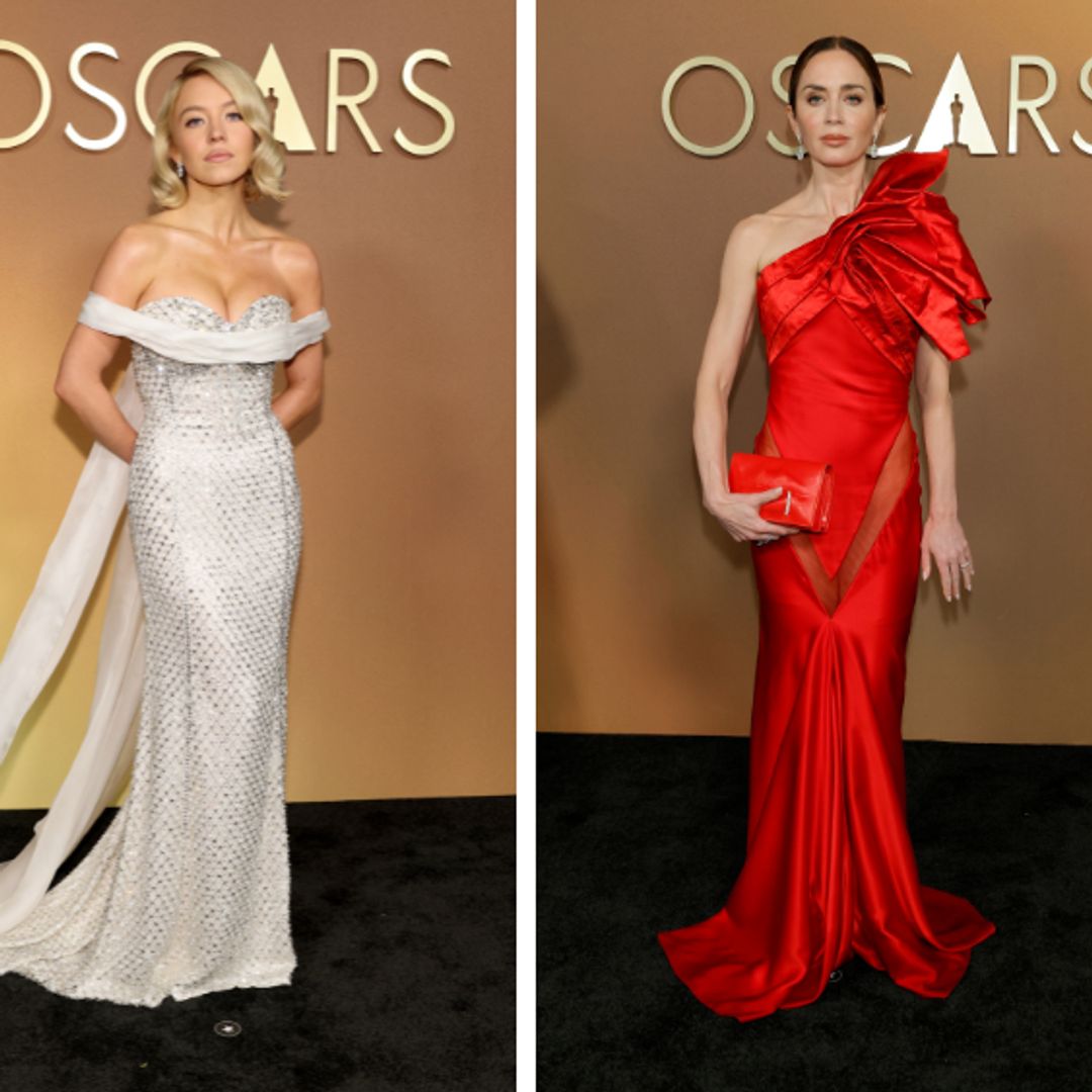 Sydney Sweeney steals the show in plunging silver gown at the 16th Governors Awards