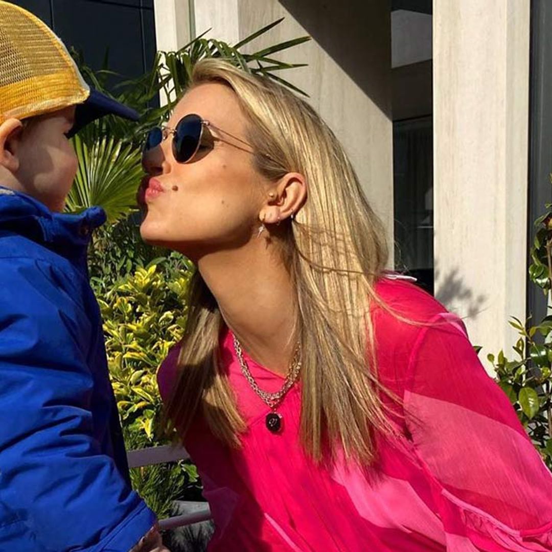 Vogue Williams makes heartfelt plea after Theodore's emotional first day of nursery
