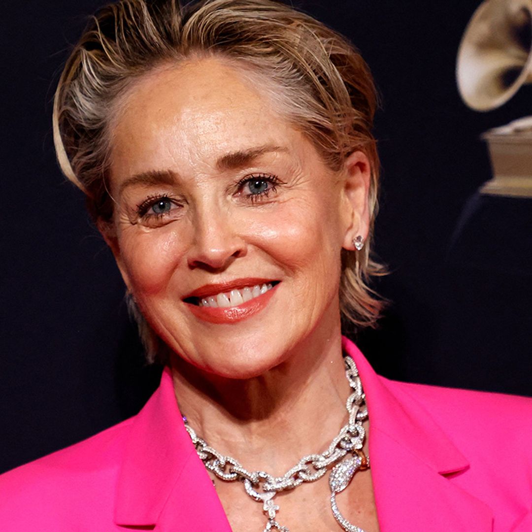 Sharon Stone shares rare childhood photo – and wait 'til you see her hair