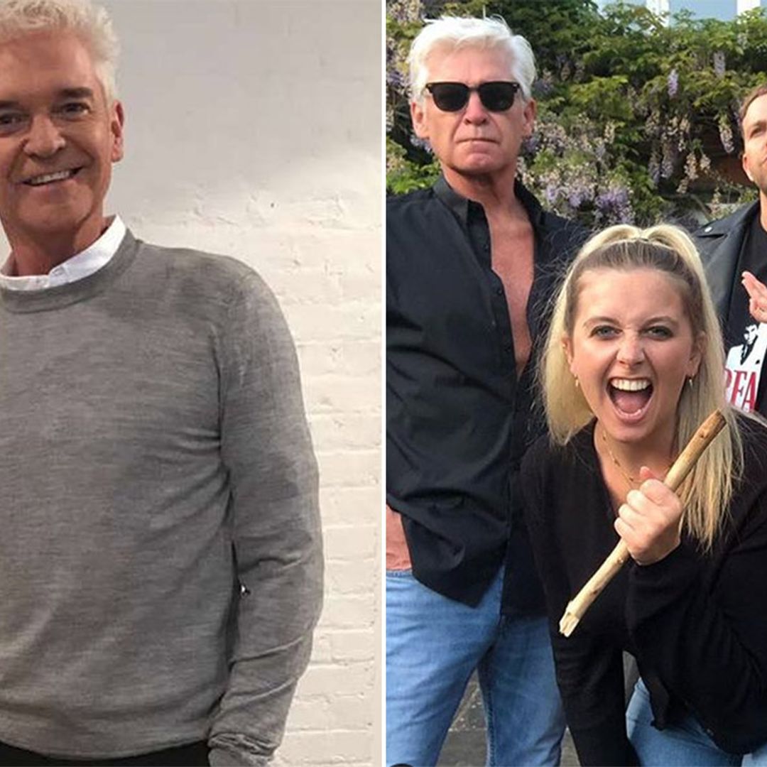 Inside Phillip Schofield's family photo album with his wife and daughters