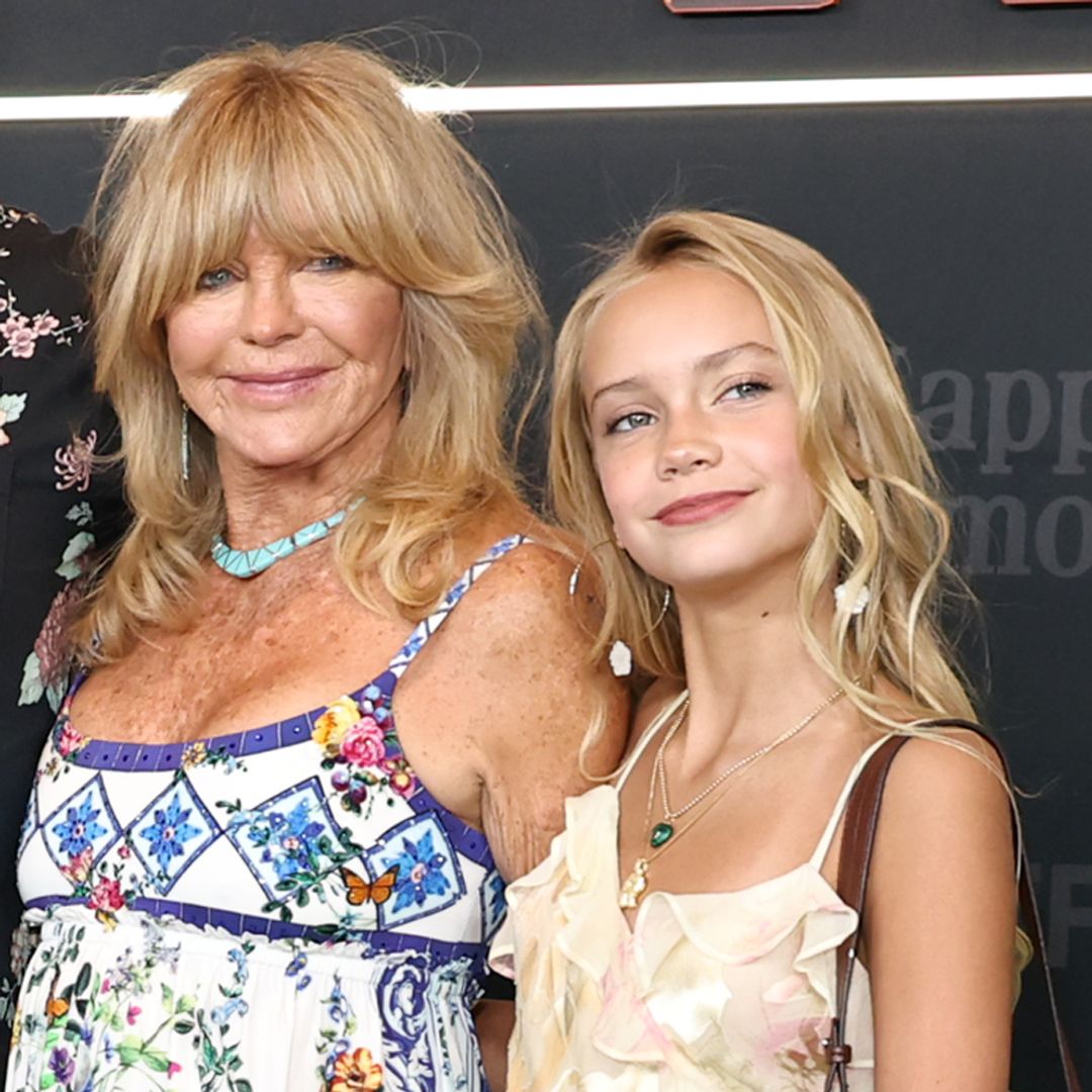 Goldie Hawn's pre-teen granddaughter shows off sensational dance skills