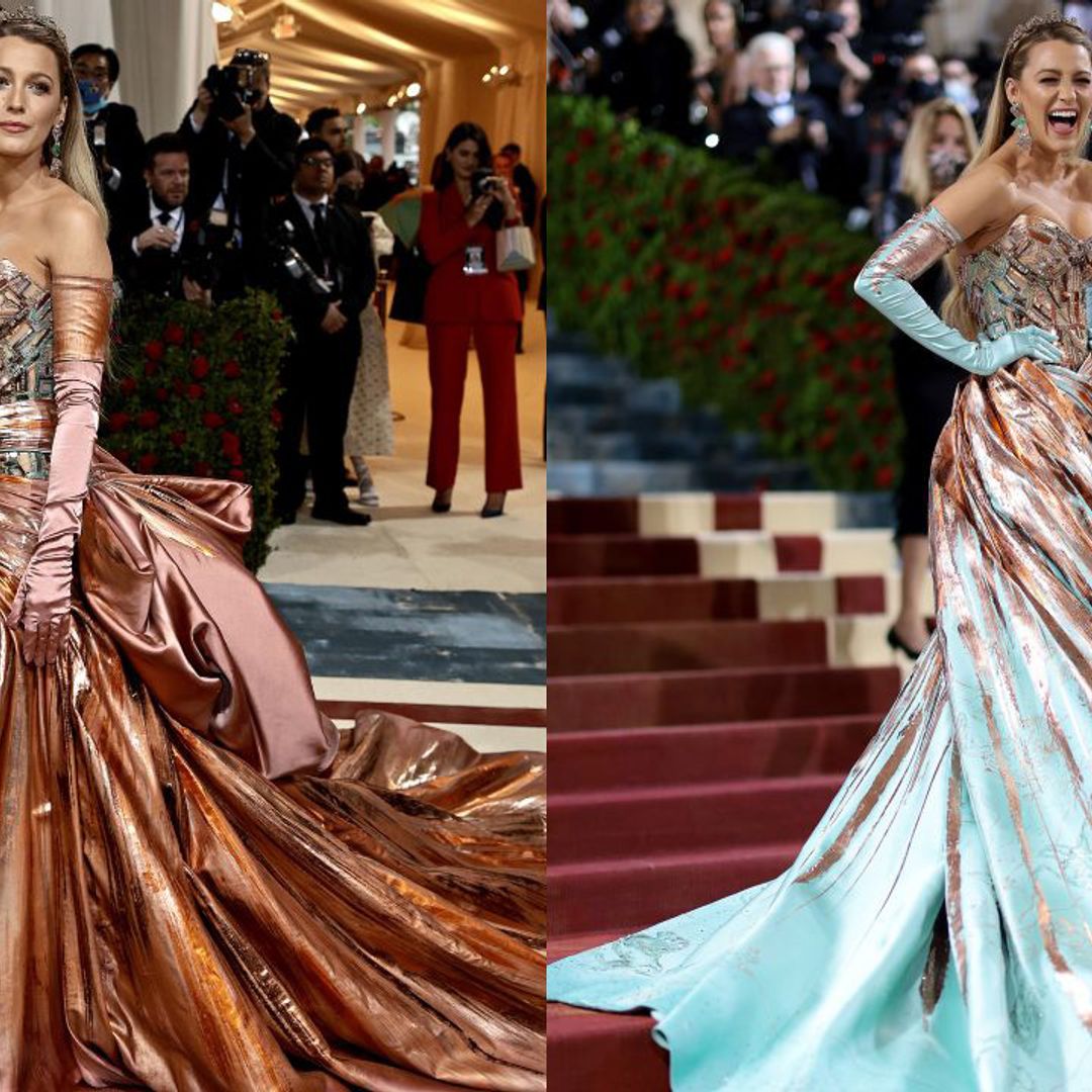 Did you see Blake Lively's magical dress transformation?