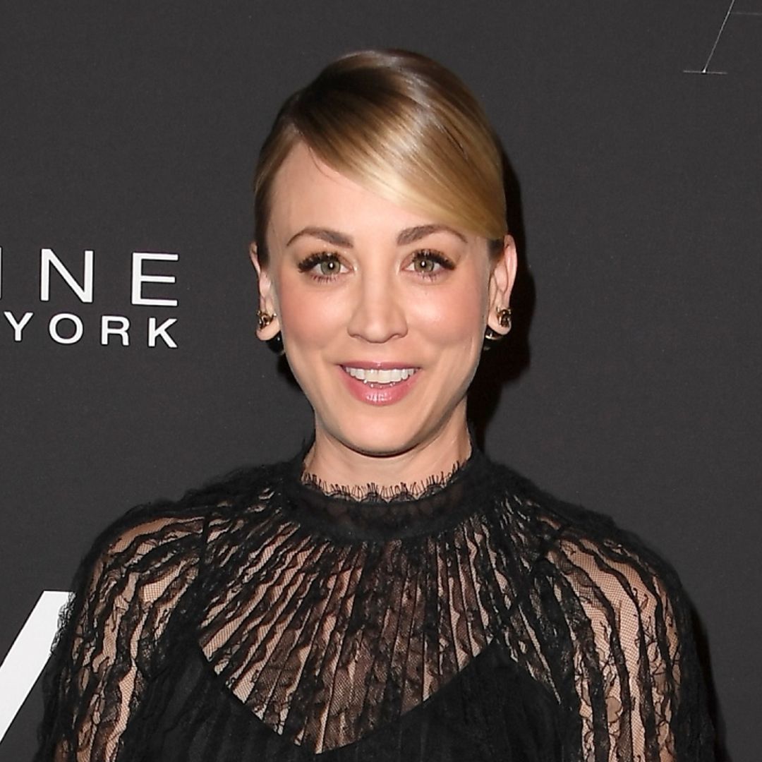 Kaley Cuoco looks radiant as she shares exciting news with fans