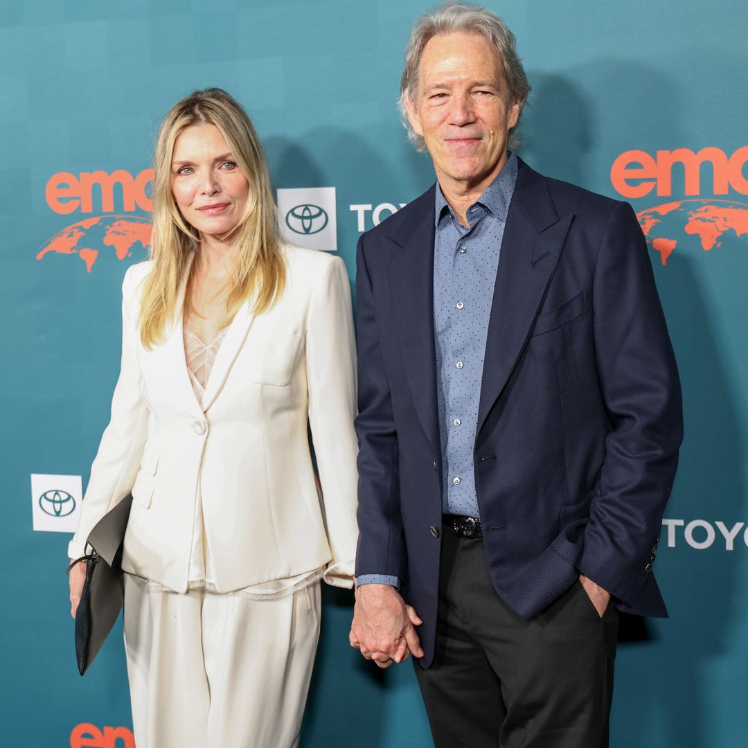 Michelle Pfeiffer makes rare red carpet appearance with husband David E. Kelley 