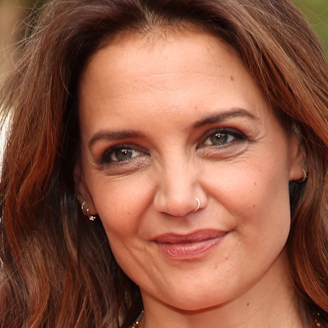 Katie Holmes is an effortless style icon in unexpected satin look