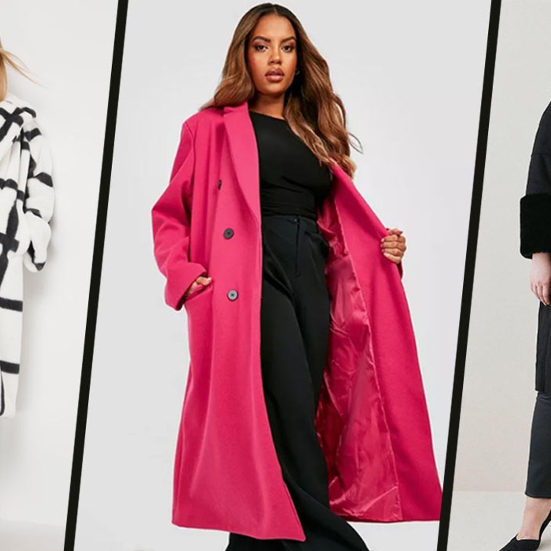 14 best flattering plus-size coats for your winter wardrobe