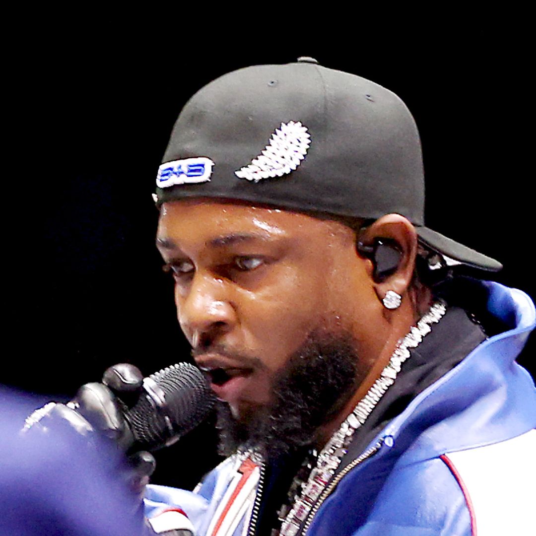 Kendrick Lamar performs onstage during Apple Music Super Bowl LIX Halftime Show at Caesars Superdome on February 09, 2025 in New Orleans, Louisiana