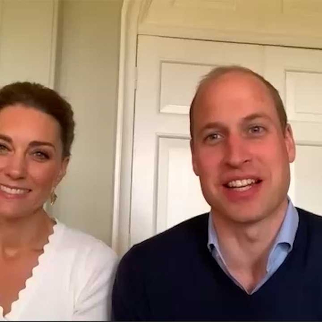 Prince William and Kate mark special anniversary in latest Zoom call