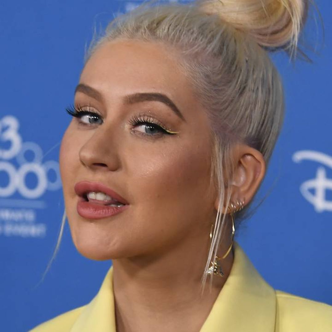 Christina Aguilera is over the moon to share long-awaited news