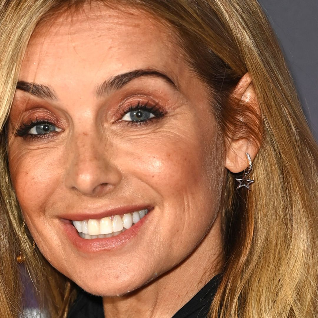 Louise Redknapp's show-stopping sheer bodycon dress is unreal