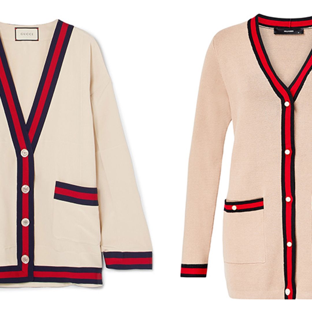 Remember the Gucci cardigan everyone was obsessed with? We've found the best dupe and it looks identical