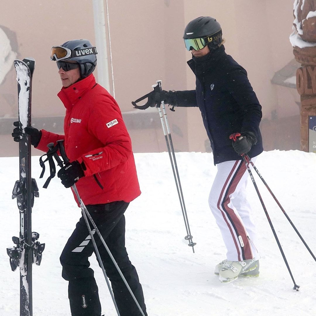 Duchess Sophie and Prince Edward enjoy ski break in glitzy St Moritz