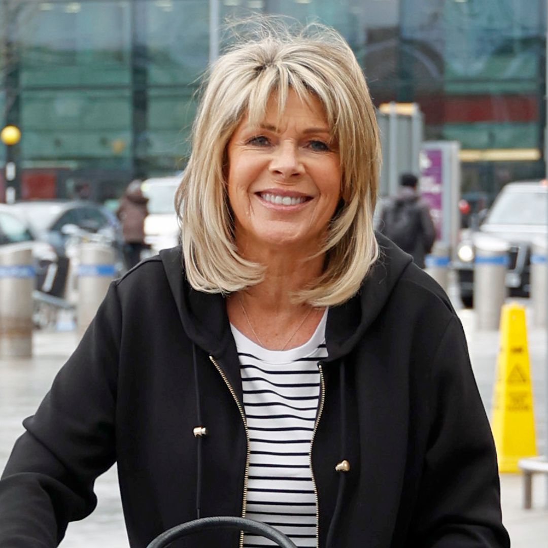 Ruth Langsford is all smiles as she heads to Australia ahead of I'm A Celeb debut