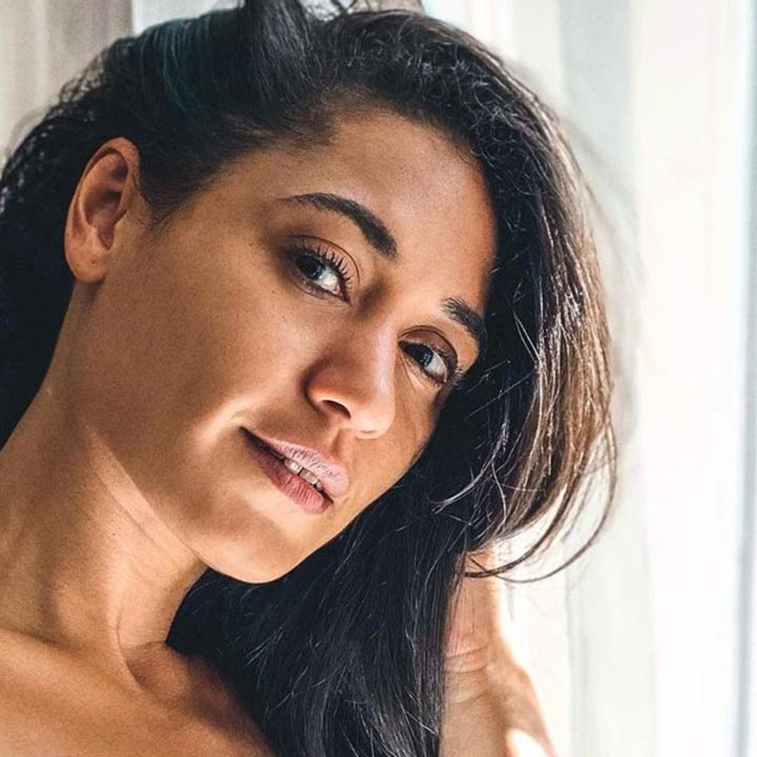 Death in Paradise's Josephine Jobert is gorgeous in tiny crop top and shorts