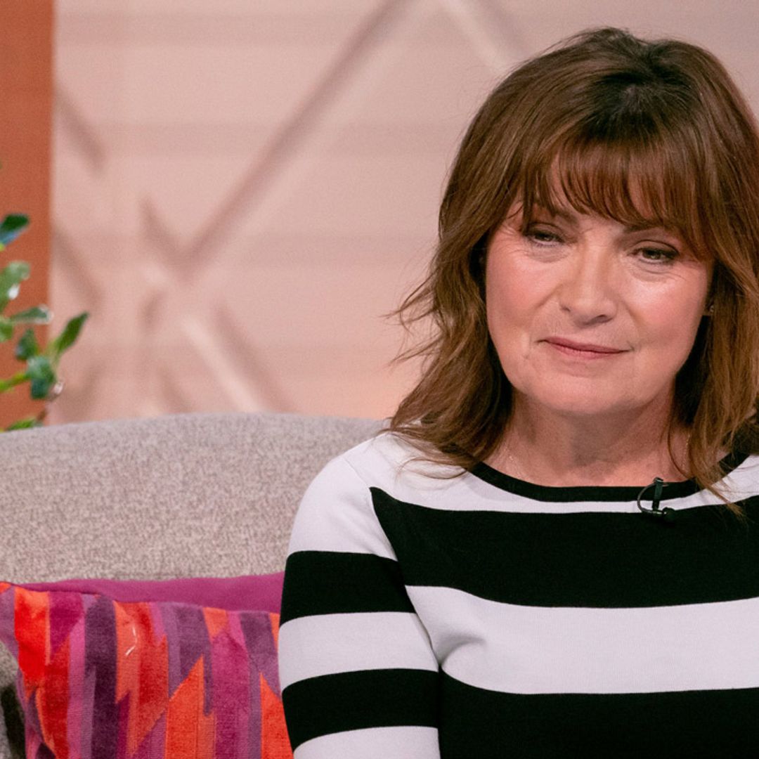 Lorraine Kelly apologises to viewers as she fights back tears