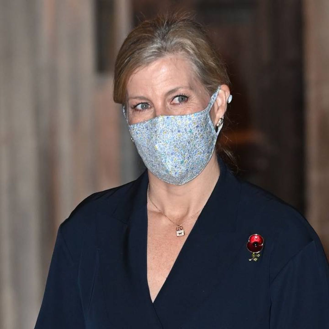 Countess of Wessex steps out for first public engagement after leaving quarantine