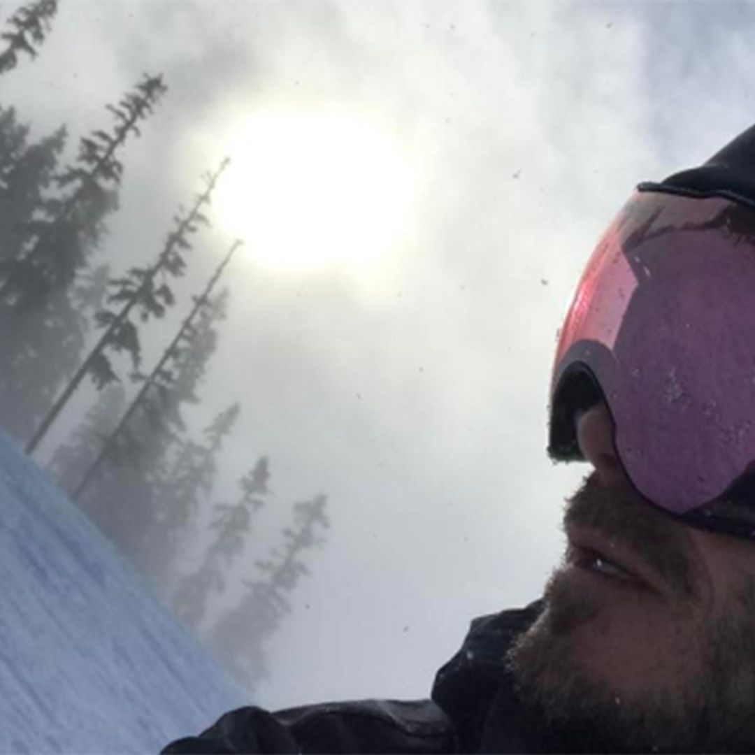 David Beckham breaks front tooth in snowboarding accident